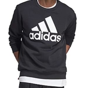 NWT Men's Size Large Adidas Sweatshirt Black